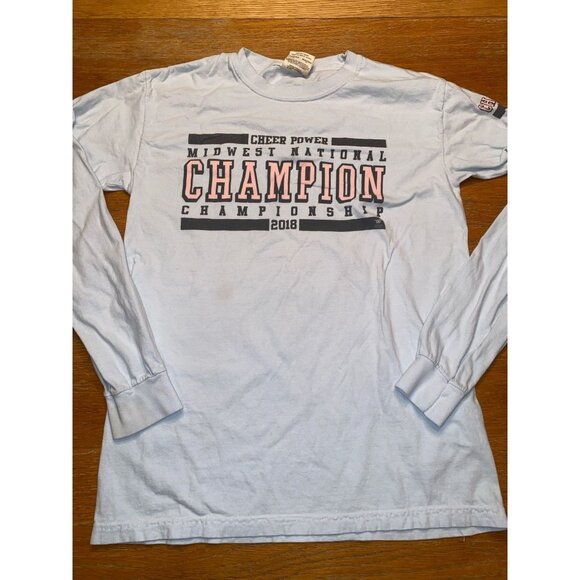 Cheer Power Midwest National Championship Long Sleeve T-Shirt 2018 - Picture 1 of 5